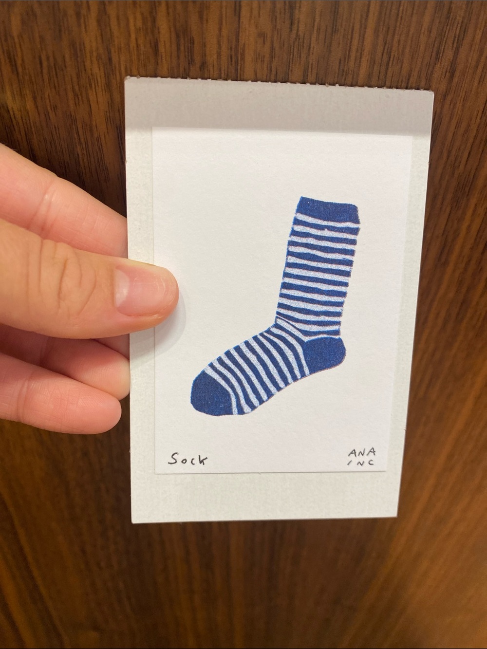 Anastasia INCIARDI mini print - Sock - From Bentonville Arkansas
